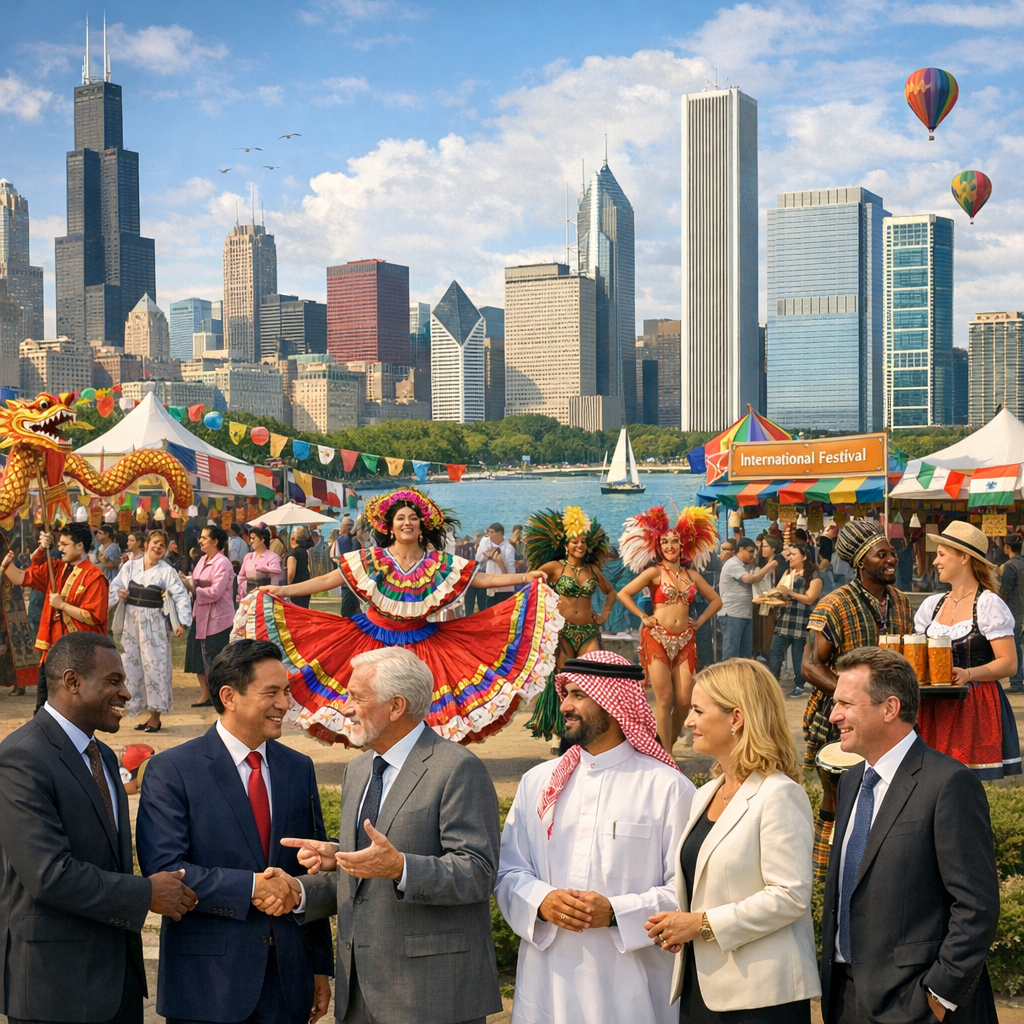 Chicago’s Global Engagement: A Hub for International Business and Cultural Exchange