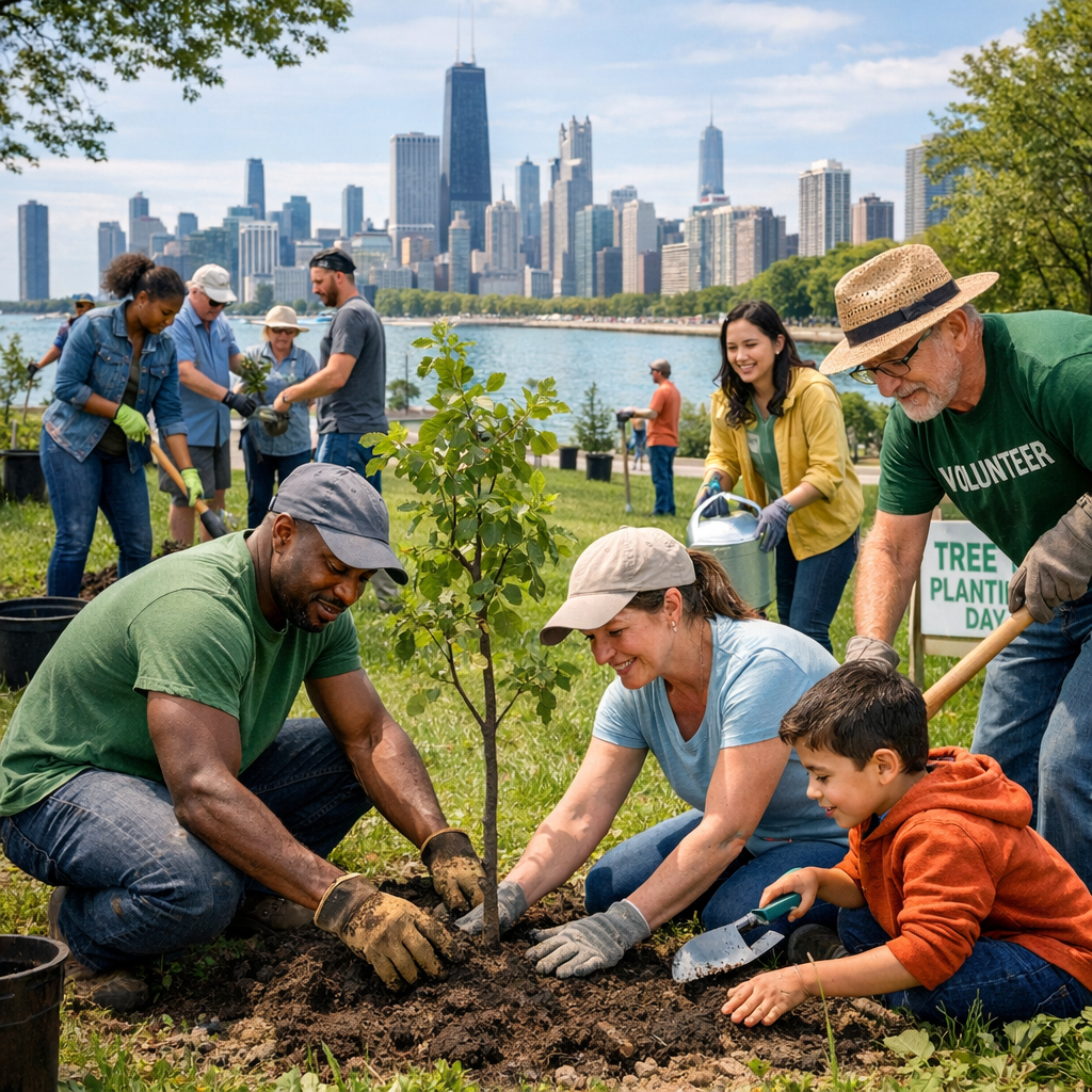 Chicago’s Environmental Initiatives: A Community Effort